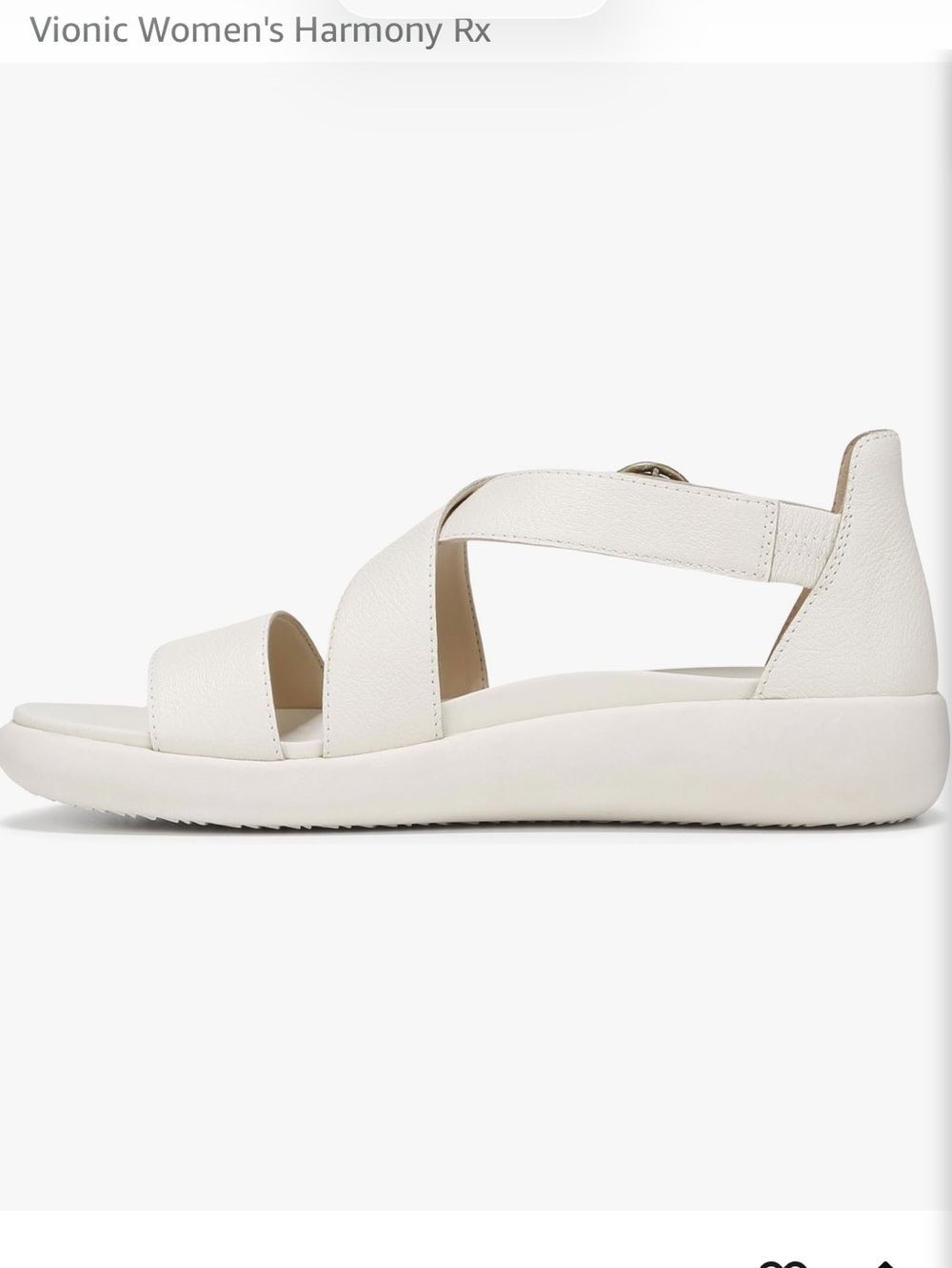 Vionic Harmony RX Sandal Cream - Picture 9 of 16